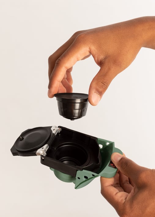 Adapters voor multi-capsule-koffiemachines en POTTS gemalen koffie