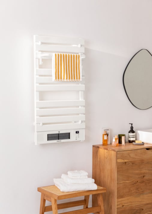 WARM TOWEL PRO - Elektrische handdoekhouder met verwarming en Wifi 1500W