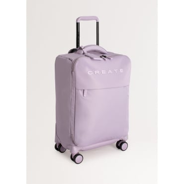 LUGGAGE STUDIO SOFT - Zachte Koffer Van Polyester Met TSA-slot En Multidirectionele Wielen Lavendel