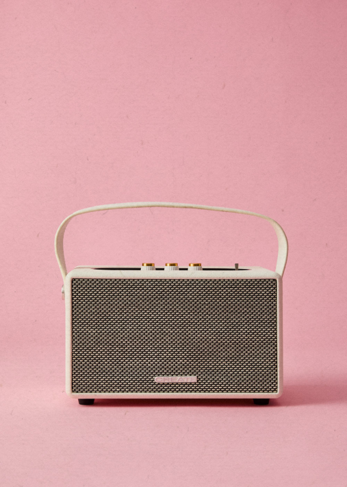 SPEAKER RETRO - Draagbare luidspreker met Bluetooth, USB en AUX