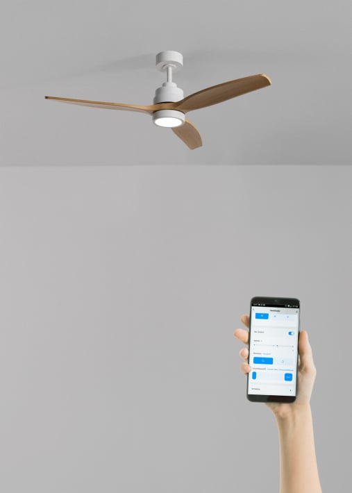 WIND STYLANCE - Stille plafondventilator van 40 W met technische ABS-bladen, verkrijgbaar in verschillende maten