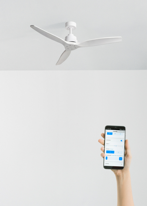 WIND STYLANCE - Stille plafondventilator van 40 W met technische ABS-bladen, verkrijgbaar in verschillende maten