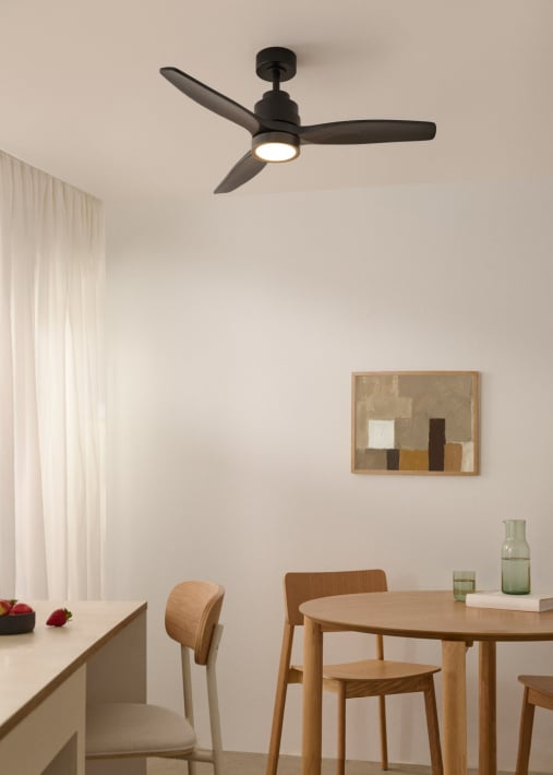 WIND STYLANCE - Stille plafondventilator van 40 W met technische ABS-bladen, verkrijgbaar in verschillende maten