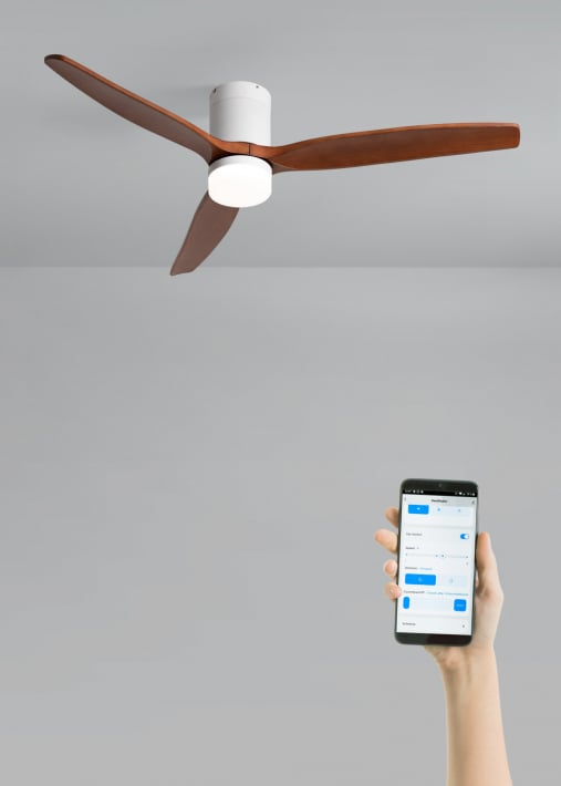 WIND CALM - Stille 40W plafondventilator met technische ABS bladen in verschillende maten