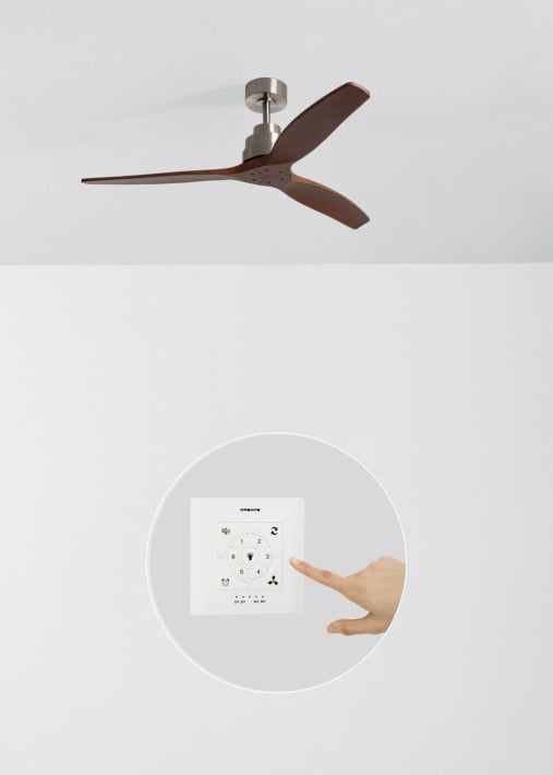 WIND STYLANCE - Stille plafondventilator van 40 W met technische ABS-bladen, verkrijgbaar in verschillende maten