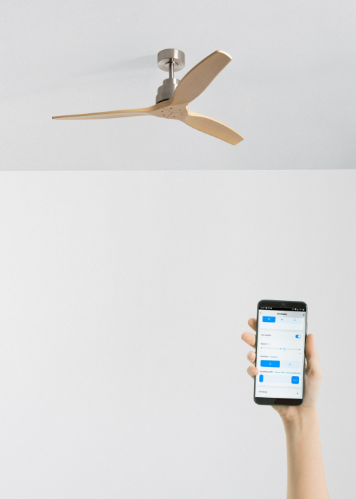 WIND STYLANCE - Stille plafondventilator van 40 W met technische ABS-bladen, verkrijgbaar in verschillende maten