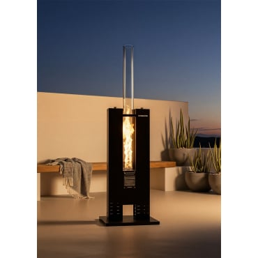 FIRE TUBE HEATER - 8,2 KW Rookvrije Buitenpelletkachel Exclusive