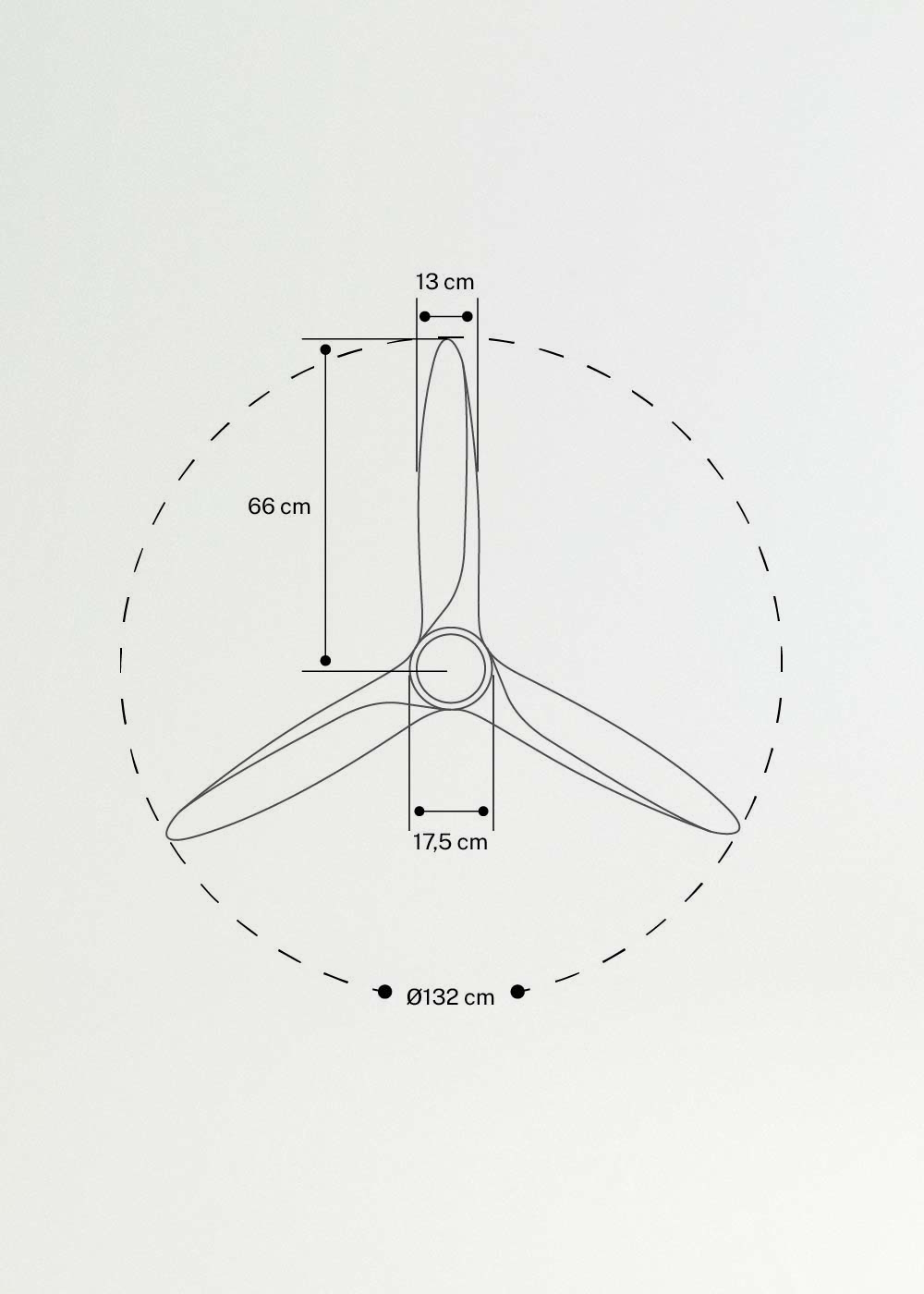 WIND CENTURY - Stille plafondventilator 40W, 100% hout, verschillende maten, medidas foto vertical