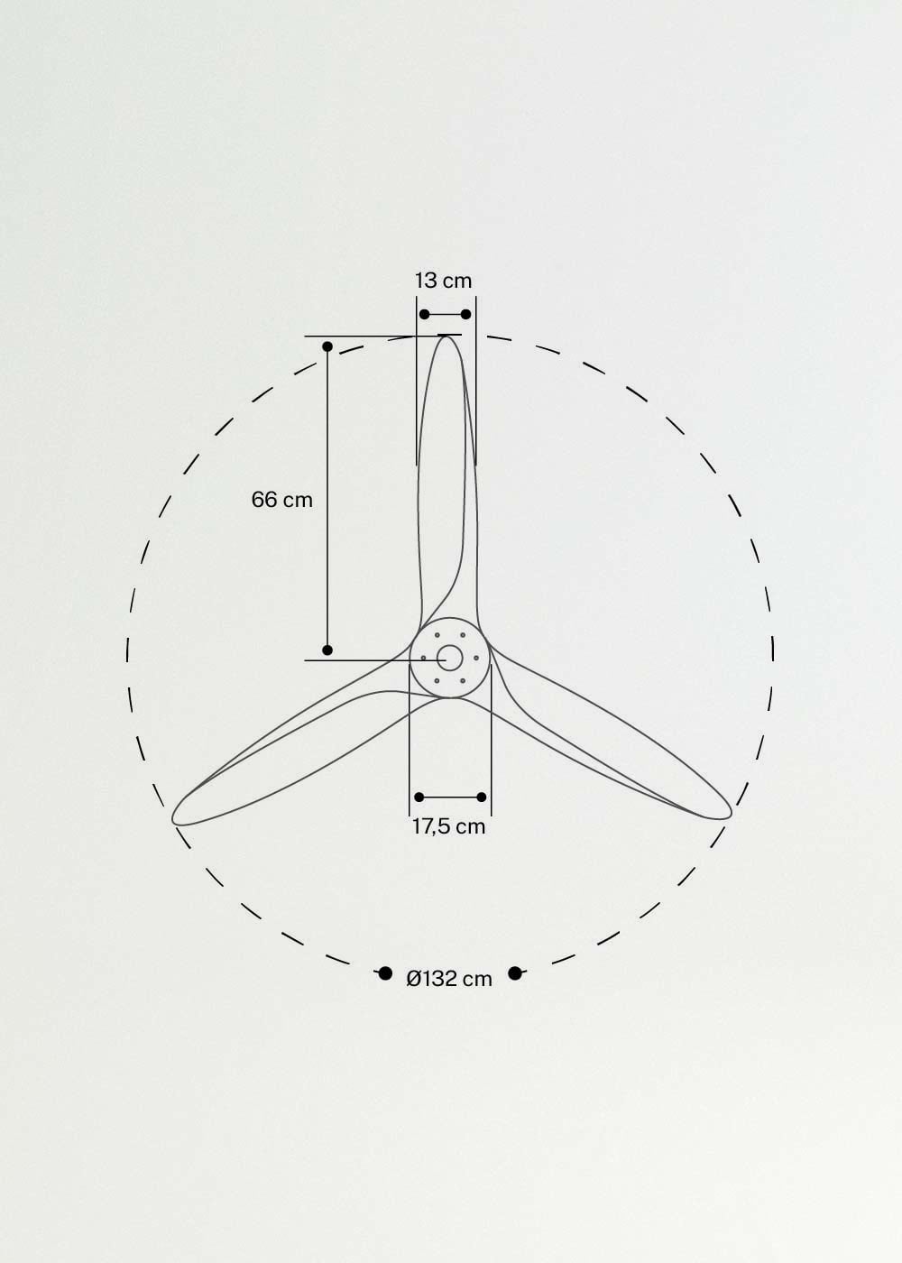 WIND CENTURY - Stille plafondventilator 40W, 100% hout, verschillende maten, medidas foto vertical