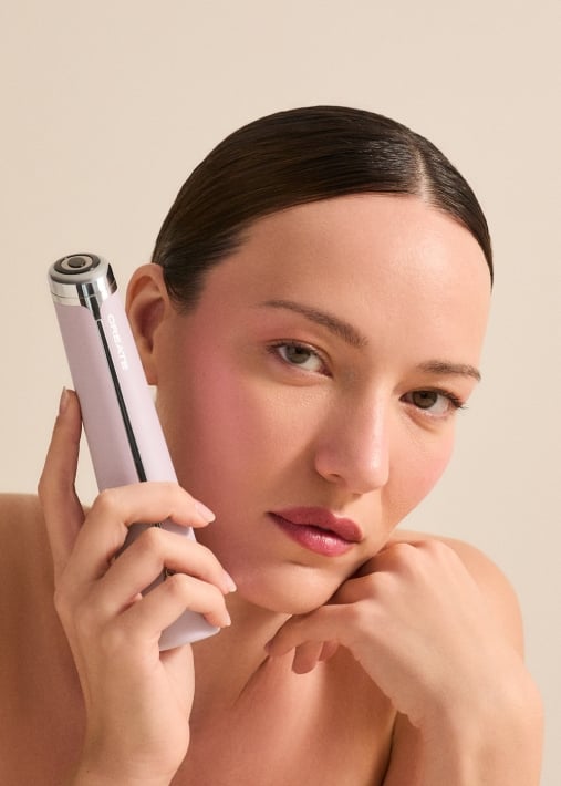 SKINCARE RF BOOSTER 5 in 1 - 5-in-1 gezichtsverzorgingsapparaat met dubbele kop, RF, EMS, Airshot en LED