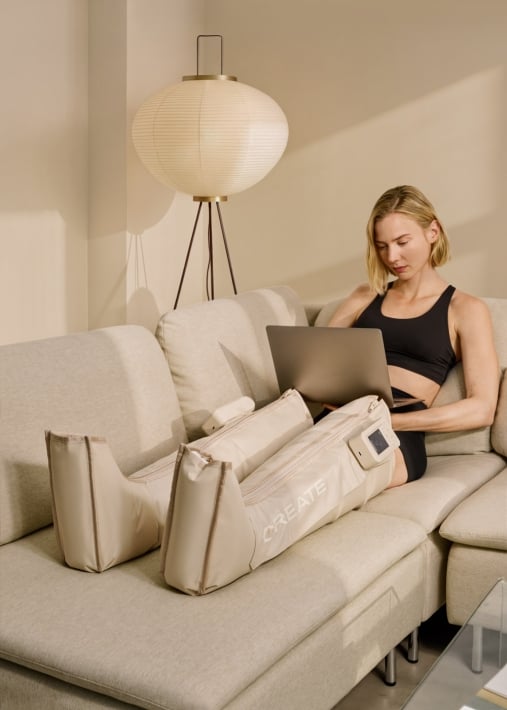 BODYCARE PRESSO BOOTS - Draadloze pressotherapielaarzen met 5 luchtkamers