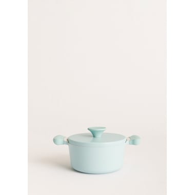 Kopen POT STUDIO - Gietaluminium pan met bakelieten handgrepen