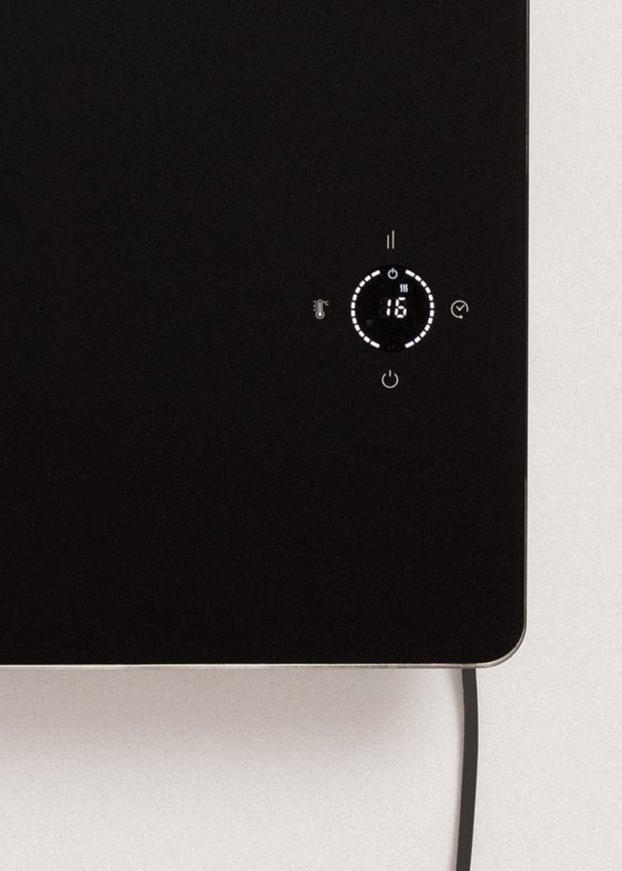 WARM TOWEL CRYSTAL - Elektrisch glazen handdoekenrek met wifi 600W, afbeelding van de galerij 6