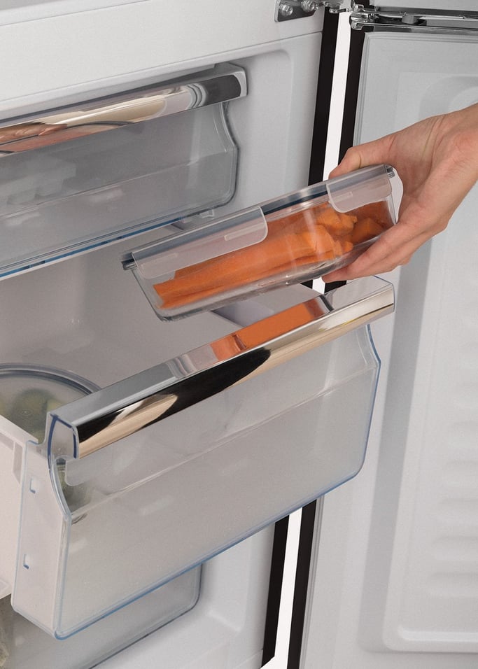  FRIDGE STYLANCE 244L - Retro-stijl combi koelkast, afbeelding van de galerij 6