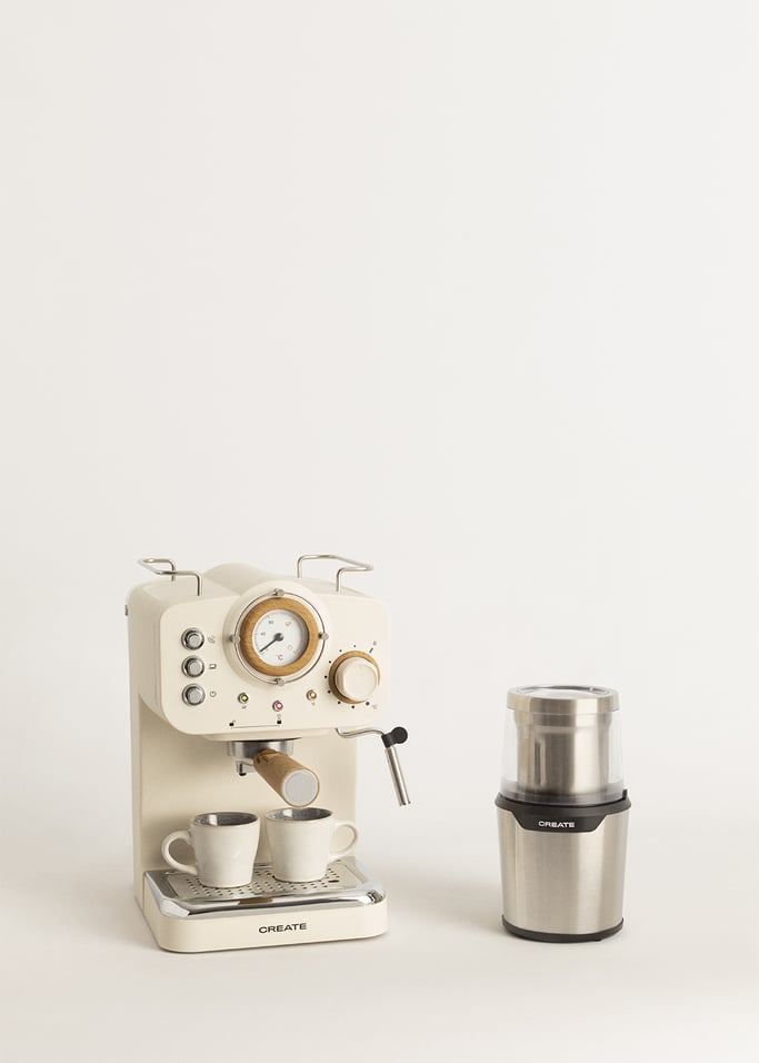 Pack THERA MATT RETRO Express-koffiezetapparaat + MILL PRO koffie- en kruidenmolen, afbeelding van de galerij 1