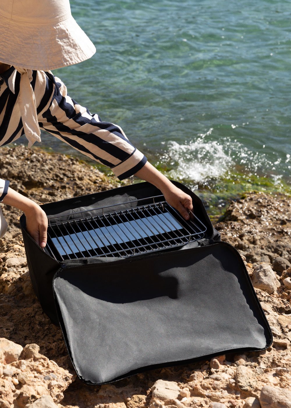 BBQ COMPACT Draagbare houtskoolbarbecue zonder rook Create