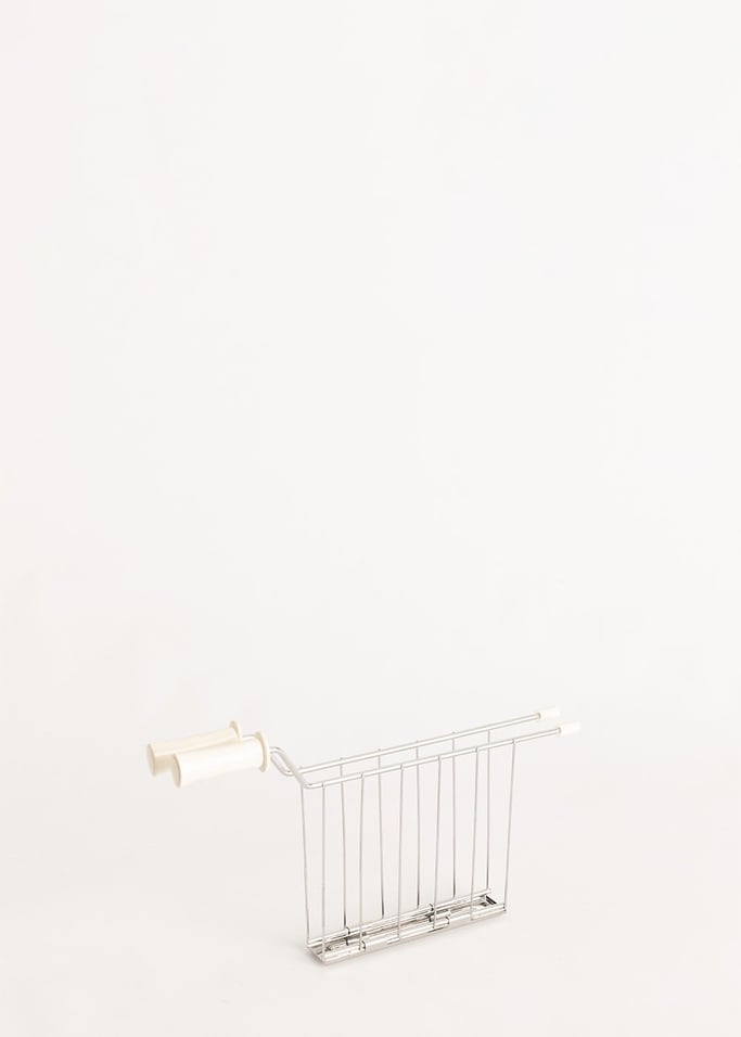 Pack TOAST RETRO Klein Broodrooster voor breed brood + SET VAN 2 TOSTIKLEMMEN om Sandwiches, afbeelding van de galerij 4