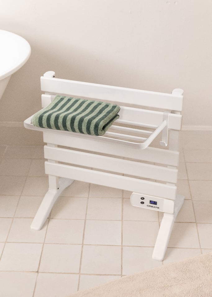 WARME HANDDOEK MINI - Staande of hangende elektrische handdoekhouder 150W, afbeelding van de galerij 2