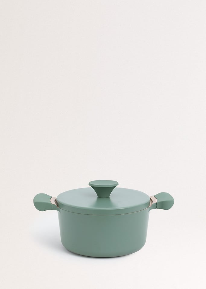 POT STUDIO - Pot van gegoten aluminium met keramische voering, afbeelding van de galerij 3