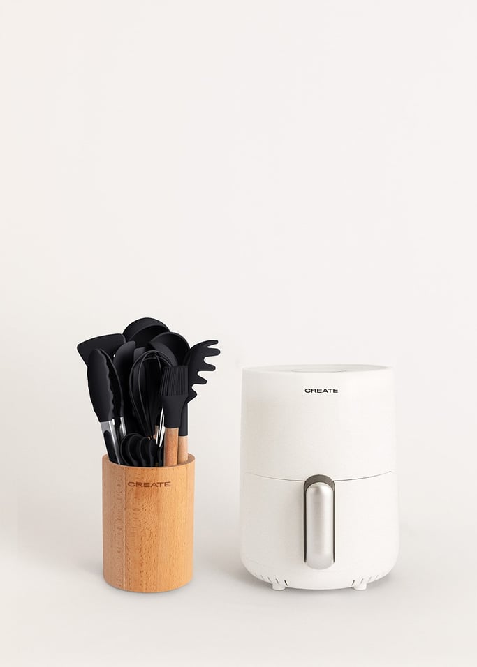 Pack AIR FRYER 1.5 L + Keukengerei Set, afbeelding van de galerij 1