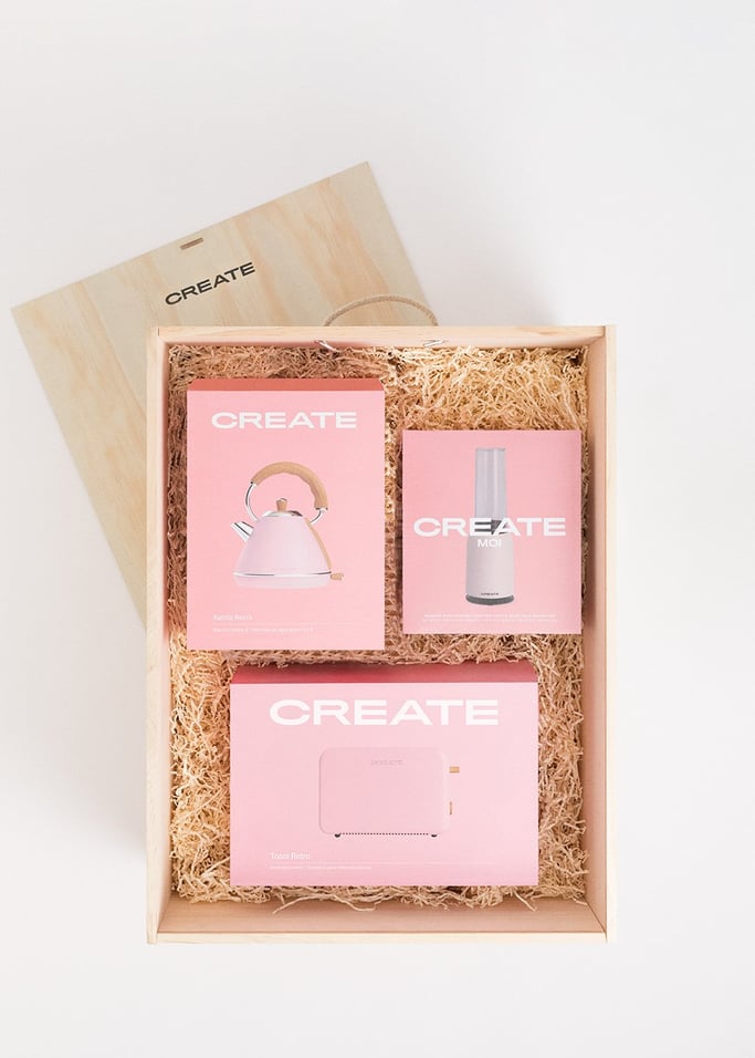 TEA TIME BOX - Cadeaupakket met elektrische waterkoker + broodrooster + blender, afbeelding van de galerij 2