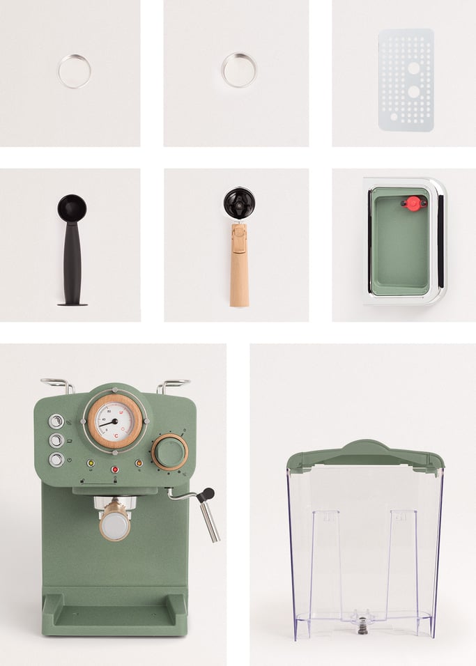 Pack THERA RETRO Express-koffiezetapparaat + MILL PRO koffie- en kruidenmolen, afbeelding van de galerij 4