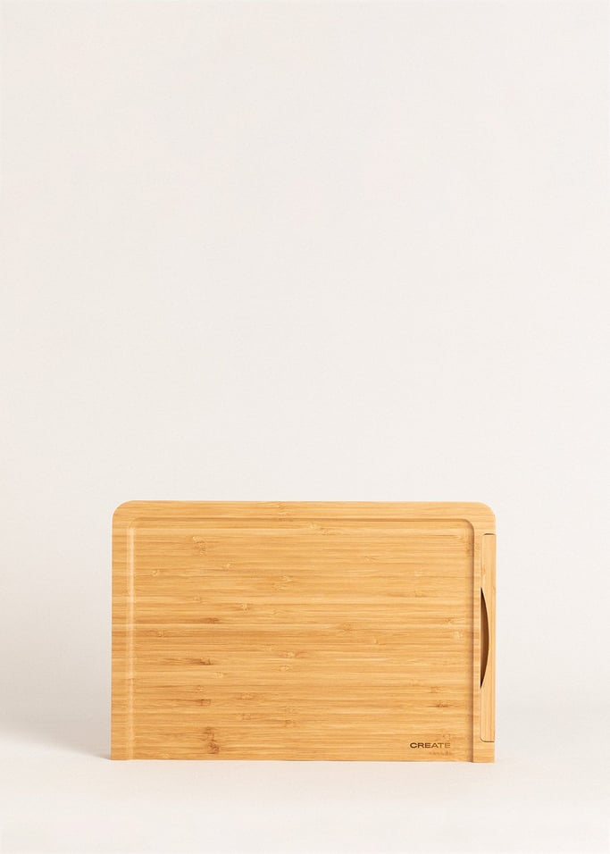 BOARD SCALE BAMBOO - Snijplank voor keuken met geïntegreerde schaal, afbeelding van de galerij 6