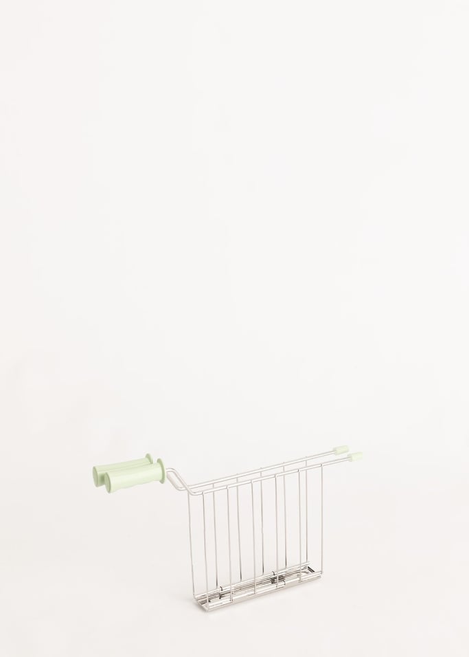 Pack TOAST RETRO Klein Broodrooster voor breed brood + SET VAN 2 TOSTIKLEMMEN om Sandwiches, afbeelding van de galerij 4