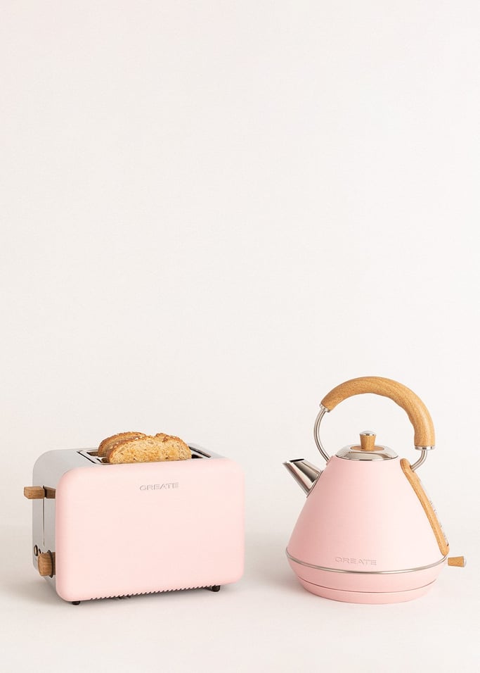 Pack TOAST RETRO broodrooster + KETTLE RETRO waterkoker, afbeelding van de galerij 1