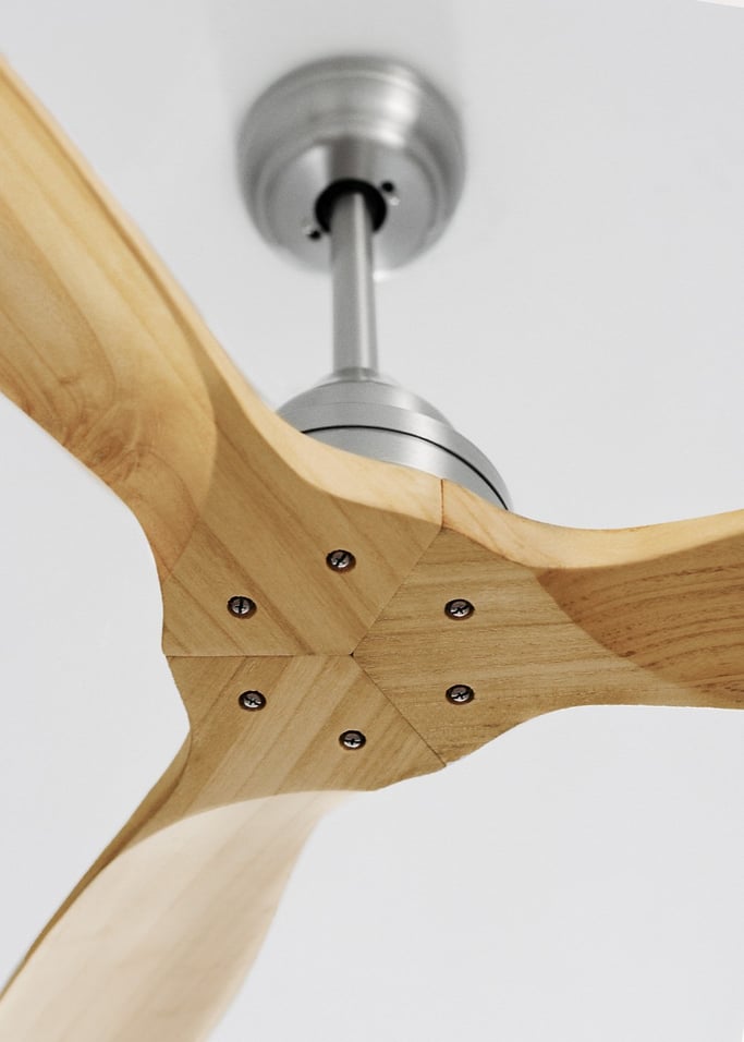 WIND WOOD - Plafondventilator 75W silent Ø132 cm 100% hout, afbeelding van de galerij 5