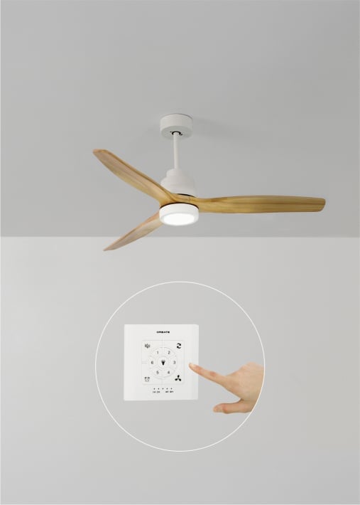 Kopen WIND STYLANCE - Plafondventilator 40W silent 100% hout verschillende maten