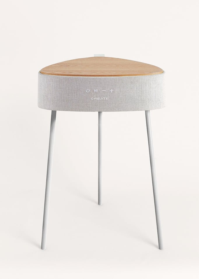 SPEAKER TABLE 180 - Luidsprekertafel met 180º unidirectioneel geluid, bluetooth en draadloos opladen, afbeelding van de galerij 5