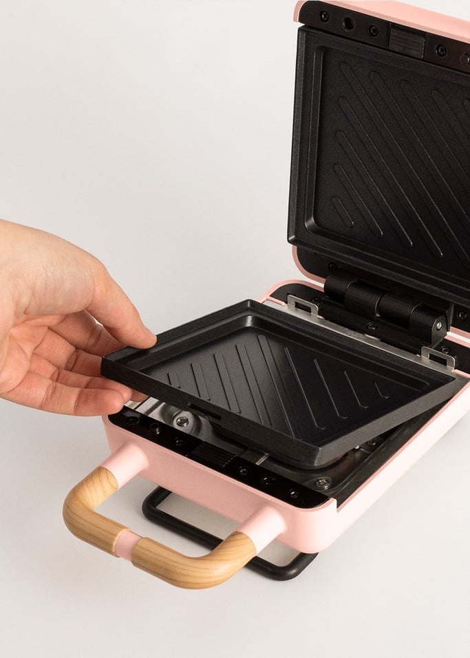 Pack STONE STUDIO Individueel - wafel en grill Sandwich Maker +Taiyaki Plaat + pannenkoek pannenkoek Plaat + donuts Plaat, afbeelding van de galerij 5