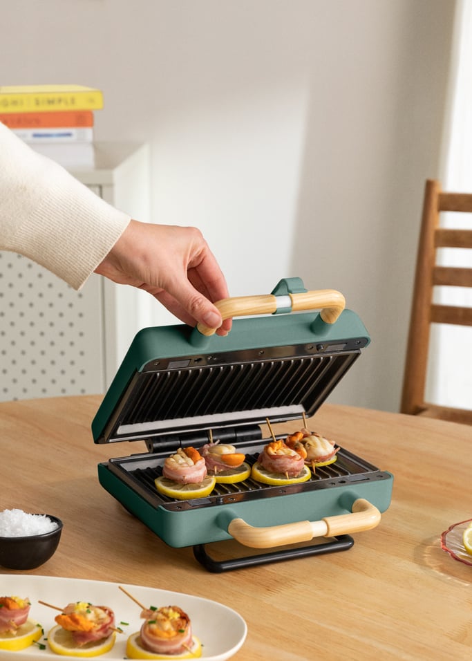 STONE STUDIO - Tosti-ijzer, grill en wafelijzer met verwisselbare platen, afbeelding van de galerij 4