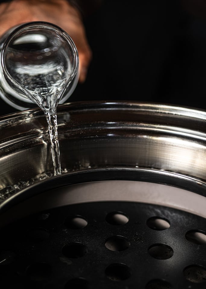 BBQ KAMADO HIBACHI - Ronde barbecue met grill en bakplaat, afbeelding van de galerij 6