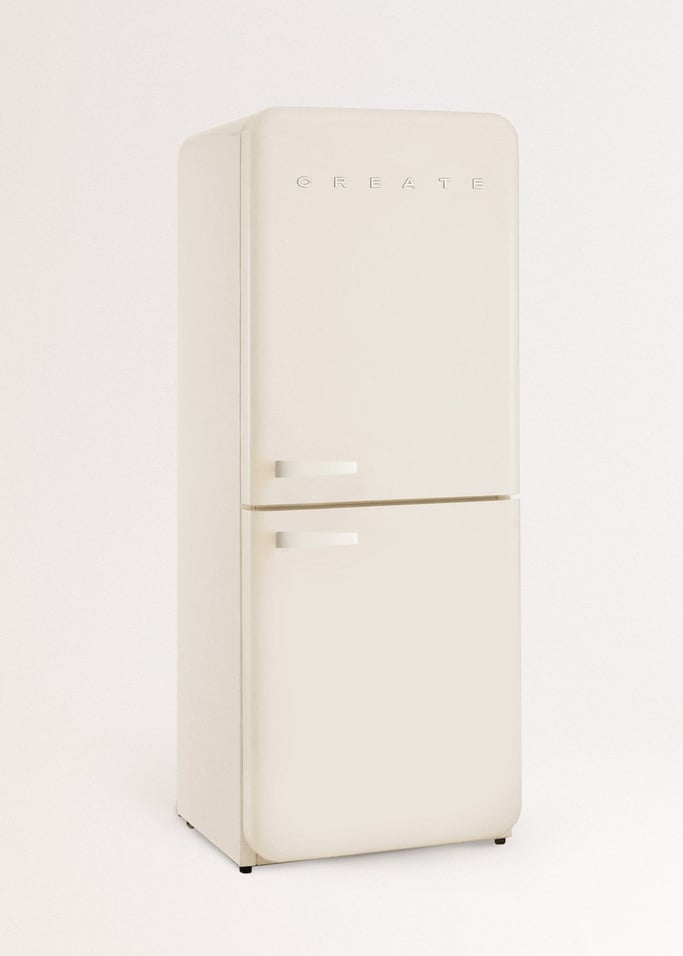 FRIDGE RETRO COMBI - Retro stijl combi koelkast 401L, afbeelding van de galerij 3
