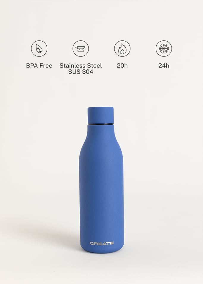 BOTTLE STUDIO - Roestvrijstalen thermosfles 550 ml, afbeelding van de galerij 4