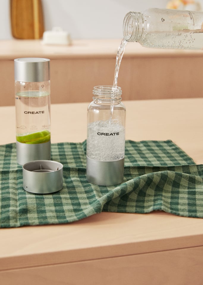 Dubbele fles (500ml+350ml) voor SODA MAKER STUDIO, afbeelding van de galerij 4