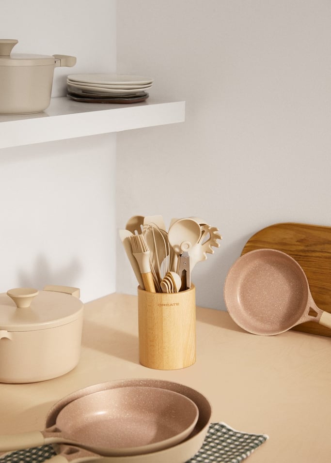 KITCHENWARE STUDIO - Silicone en houten keukengerei , afbeelding van de galerij 4