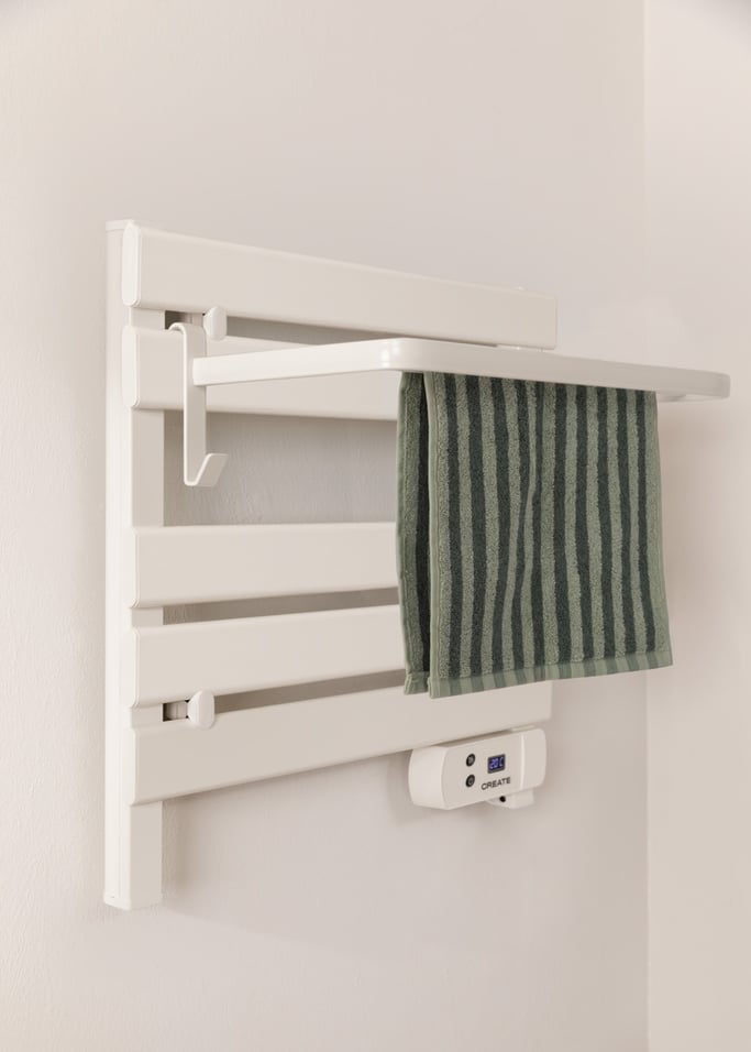 WARME HANDDOEK MINI - Staande of hangende elektrische handdoekhouder 150W, afbeelding van de galerij 2