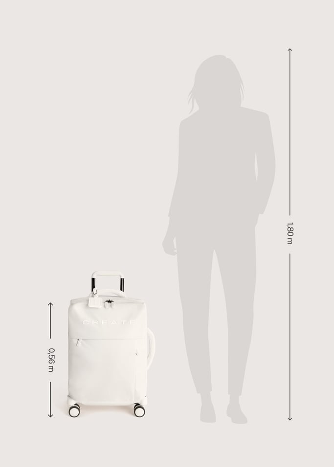 LUGGAGE STUDIO SOFT - Zachte koffer van polyester met TSA-slot en multidirectionele wielen, afbeelding van de galerij 10