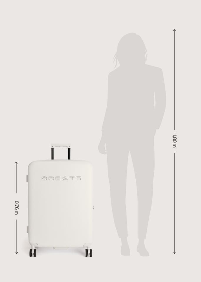 LUGGAGE STUDIO - Harde polycarbonaat koffer met TSA-slot en multidirectionele wielen, afbeelding van de galerij 10