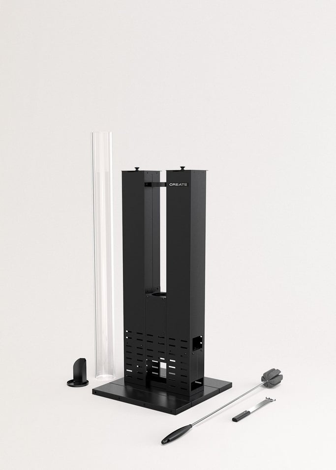 FIRE TUBE HEATER - 8,2 kW rookvrije buitenpelletkachel, afbeelding van de galerij 5