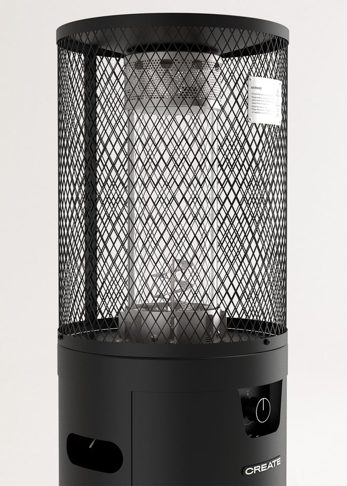 FIRE ROUND HEATER - 8kW gasverwarmer voor terrassen en buitenruimtes, afbeelding van de galerij 6