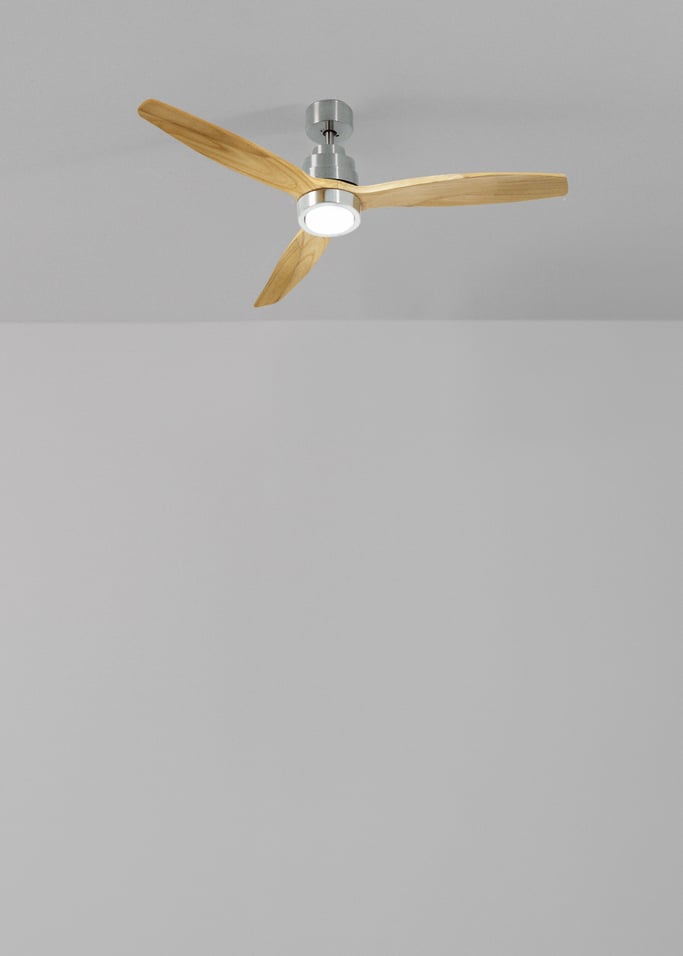 WIND STYLANCE - Plafondventilator 40W silent 100% hout verschillende maten, afbeelding van de galerij 2