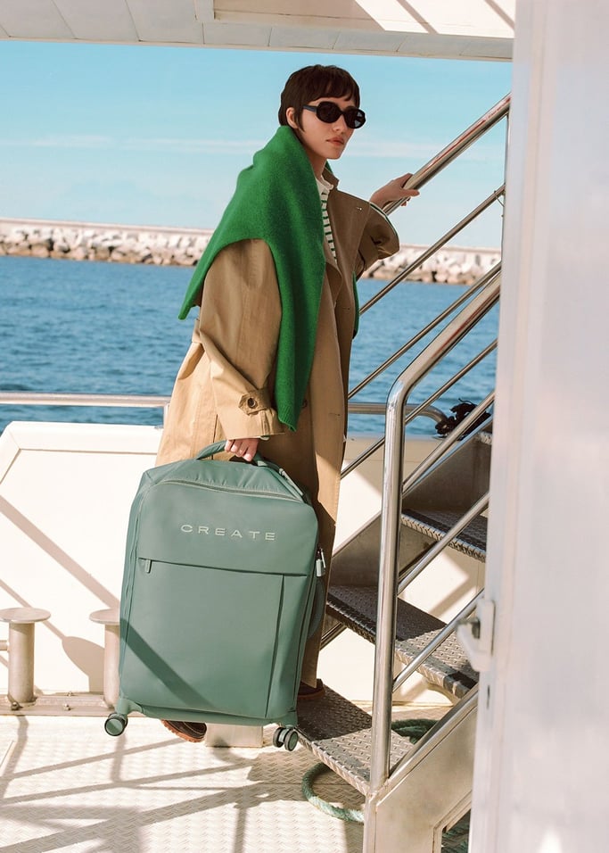 LUGGAGE STUDIO SOFT - Zachte koffer van polyester met TSA-slot en multidirectionele wielen, afbeelding van de galerij 1