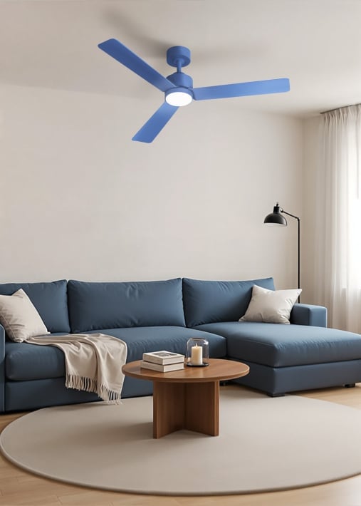 Kopen WIND MODERN - Stille plafondventilator 40W met LED-licht verkrijgbaar in verschillende maten