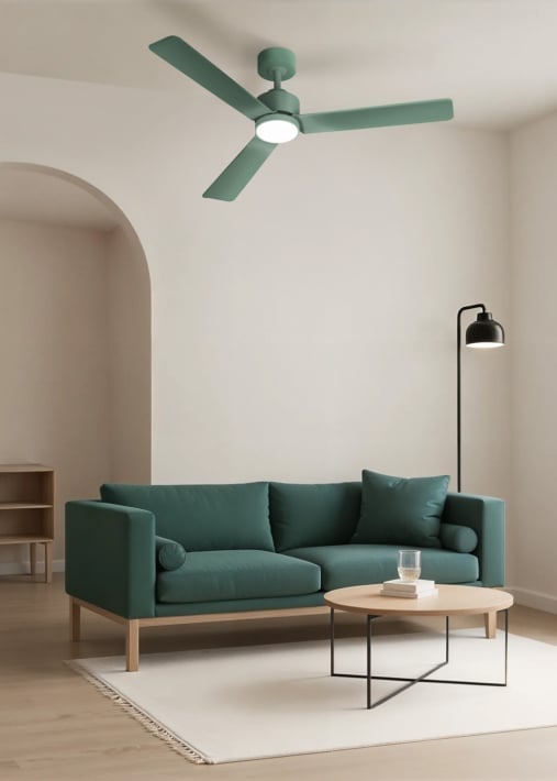 Kopen WIND MODERN - Stille plafondventilator 40W met LED-licht verkrijgbaar in verschillende maten