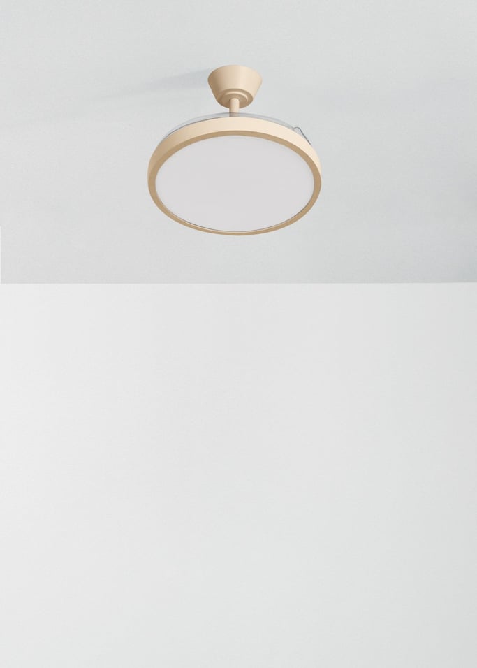 WIND CLEAR STUDIO - Plafondventilator 40W stil met intrekbare bladen en LED-licht, verschillende maten, afbeelding van de galerij 2