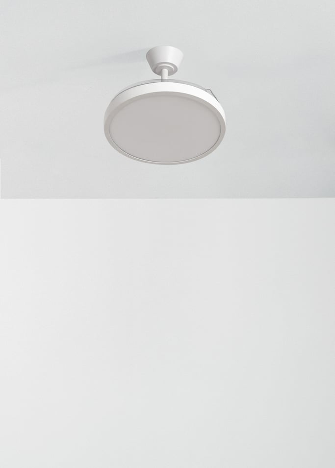 WIND CLEAR STUDIO - Plafondventilator 40W stil met intrekbare bladen en LED-licht, verschillende maten, afbeelding van de galerij 2